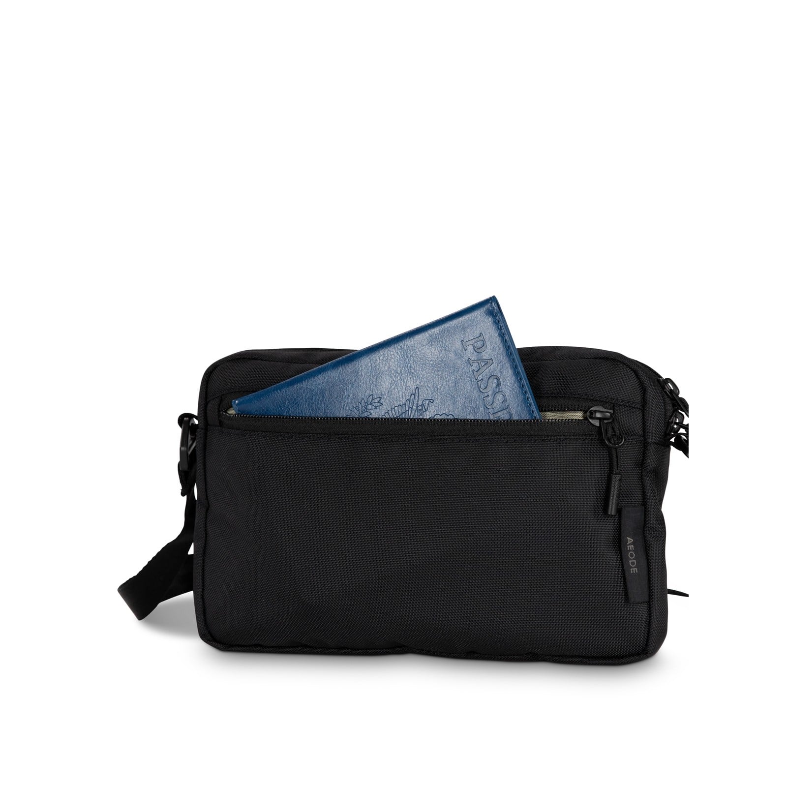 Osprey Aoede Crossbody Bag 1.5L in Black — detail view