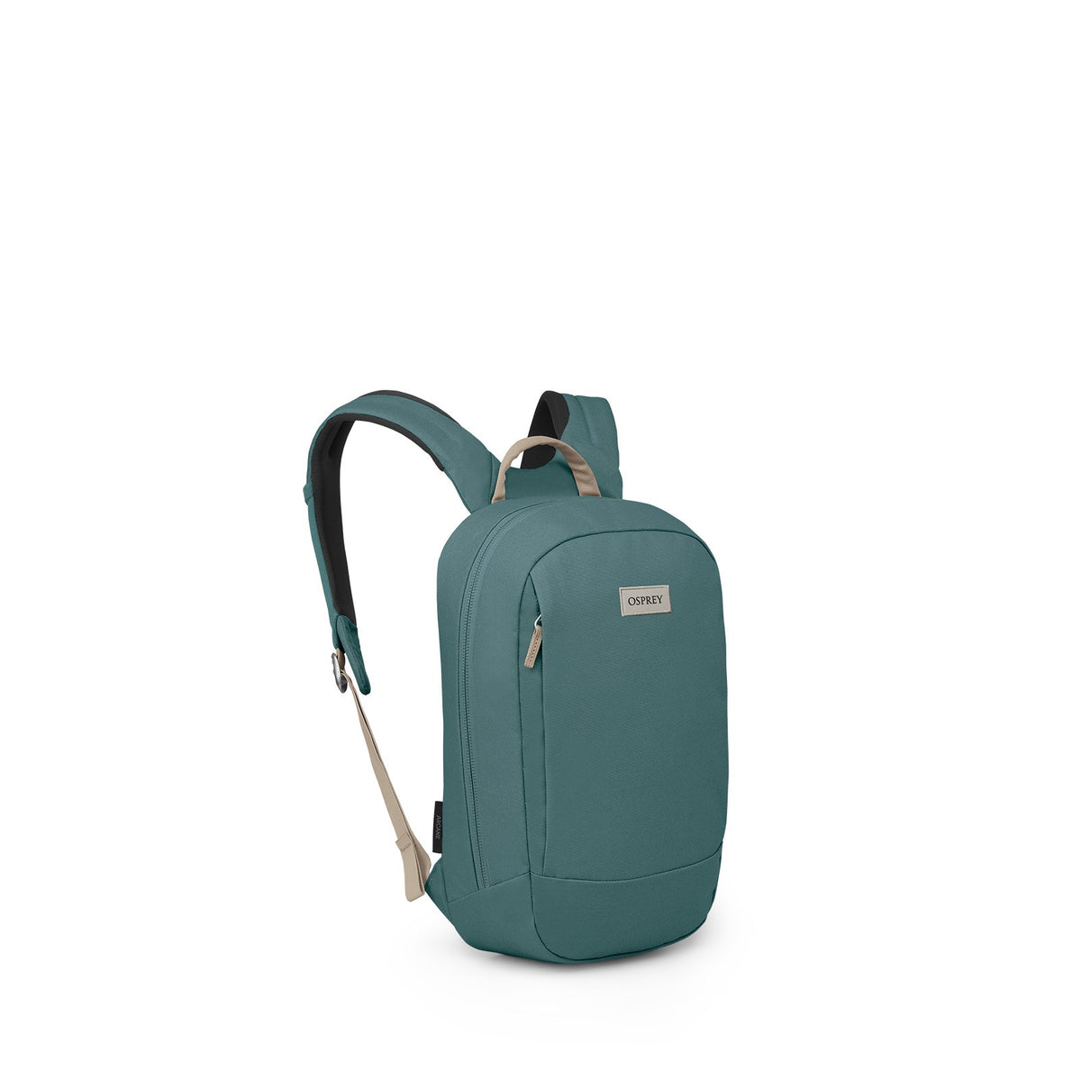 Osprey Arcane Small Daypack 12L in Cascade Blue Heather — angle view 2