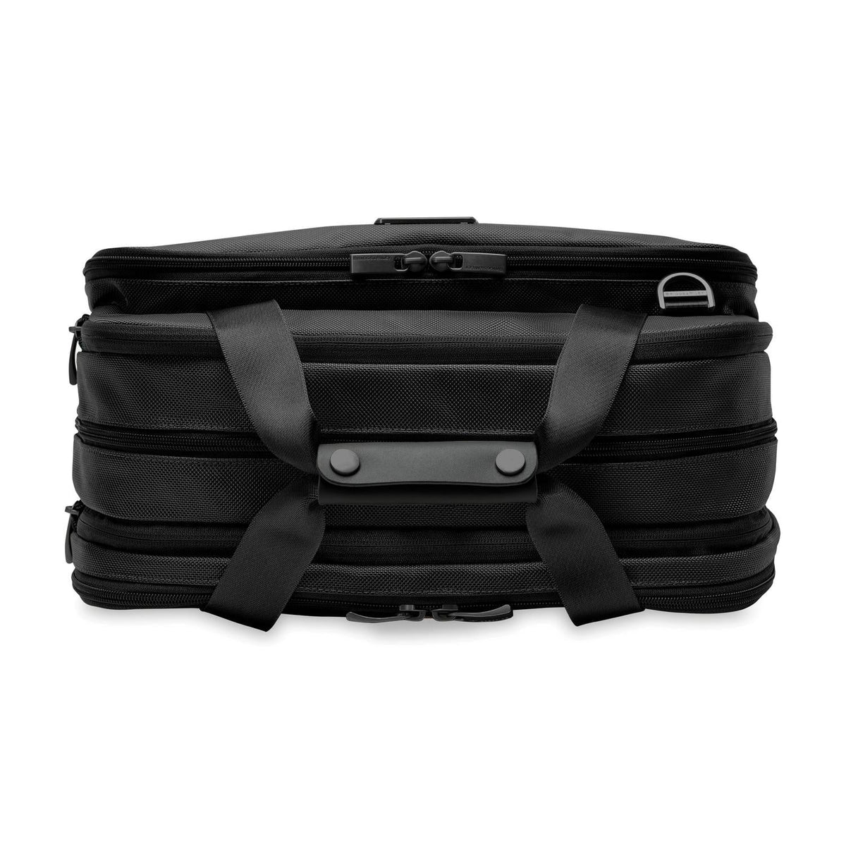 Briggs & Riley Baseline Expandable Cabin Bag in Black — detail view 3
