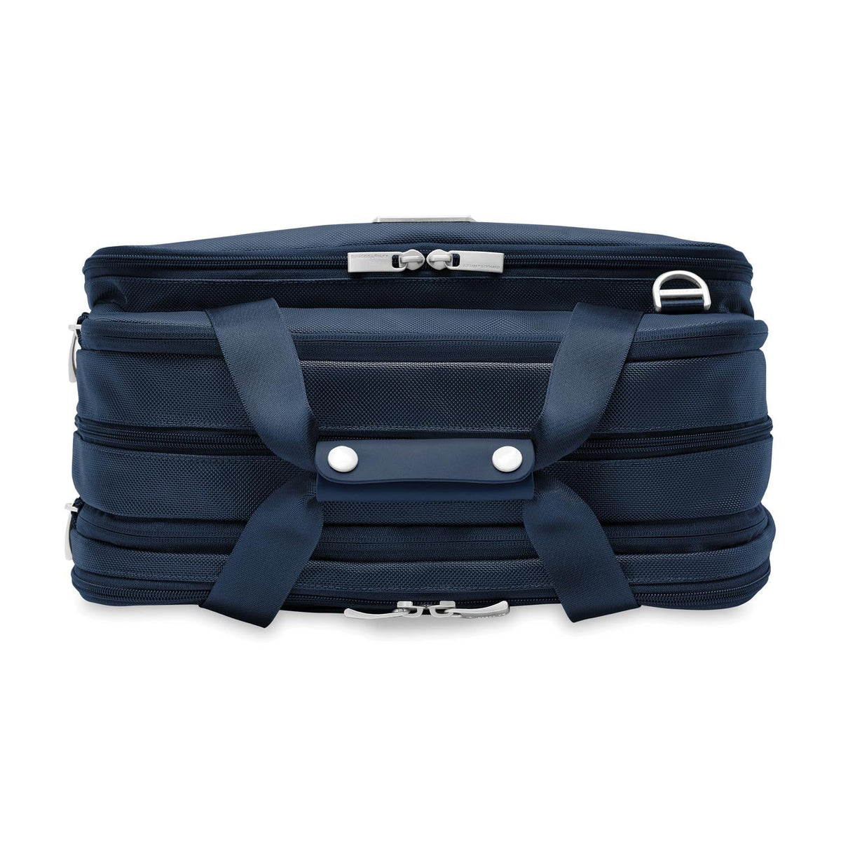 Briggs & Riley Baseline Expandable Cabin Bag in Navy — detail view 3