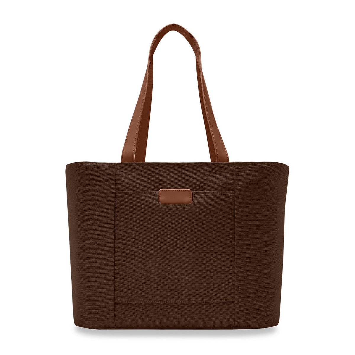 Briggs & Riley Baseline Traveler Tote in Chocolate — back view