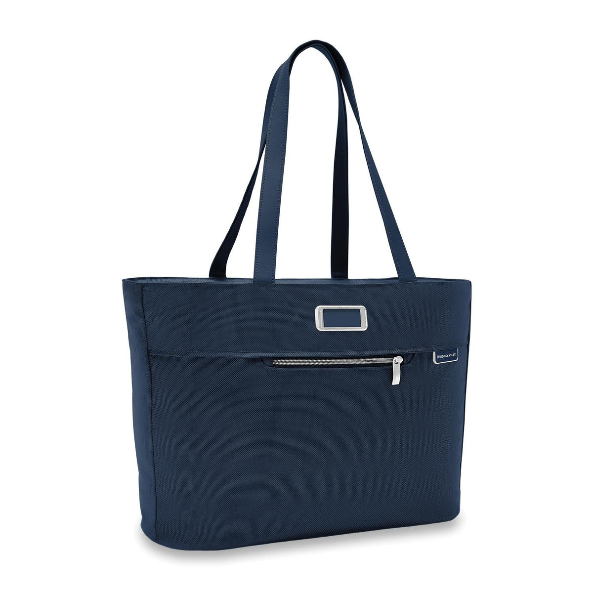 Briggs & Riley Baseline Traveler Tote in Navy — angle view 2