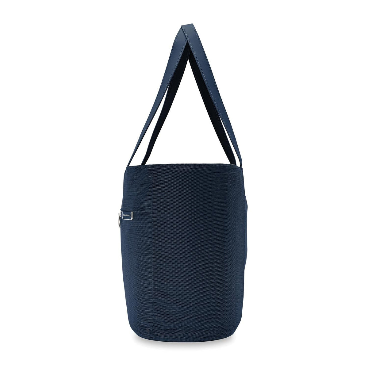 Briggs & Riley Baseline Traveler Tote in Navy — angle view 3