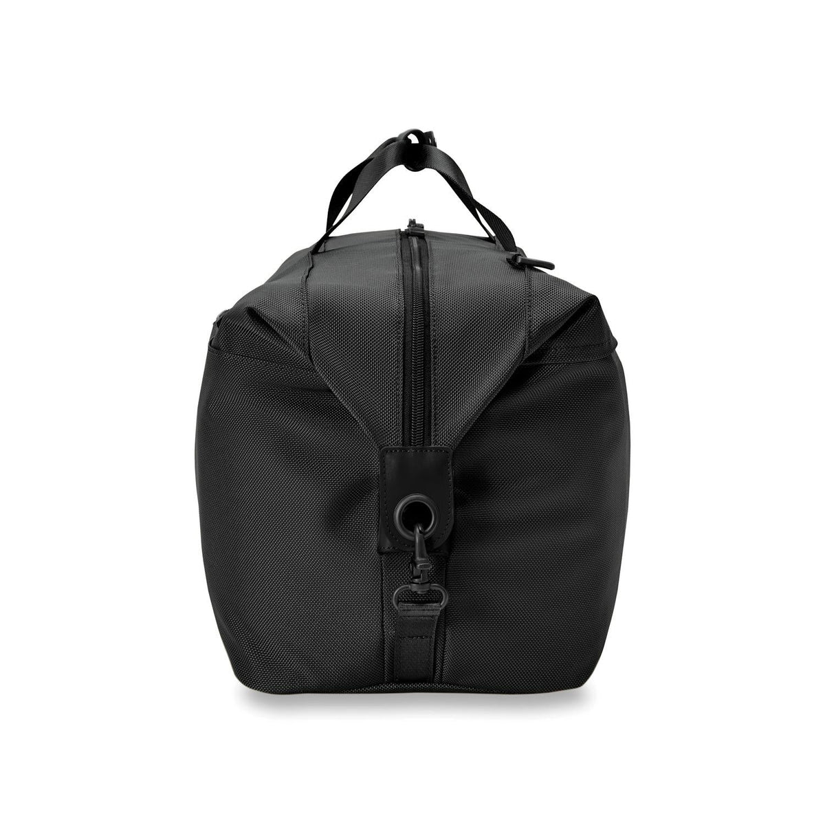 Briggs & Riley Baseline Weekender Duffle in Black — angle view 4
