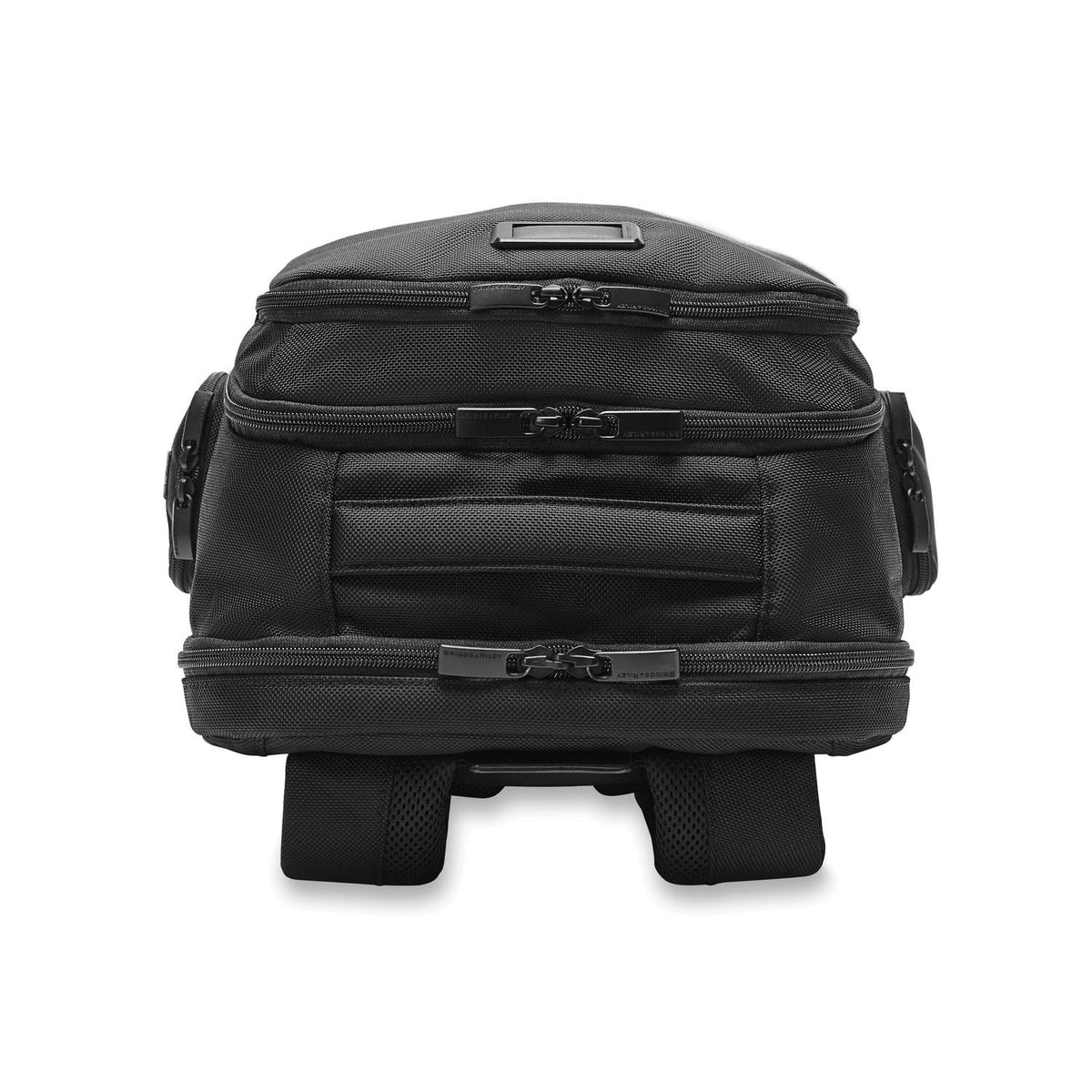 Briggs & Riley Baseline Traveler Backpack in Black — detail view 4