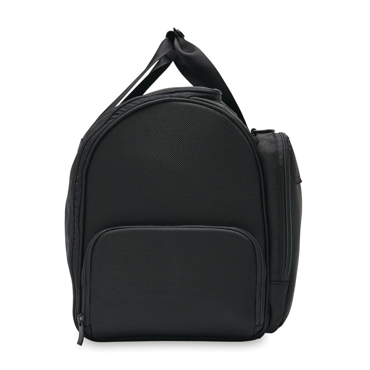 Briggs & Riley Baseline Garment Duffle in Black — angle view 4