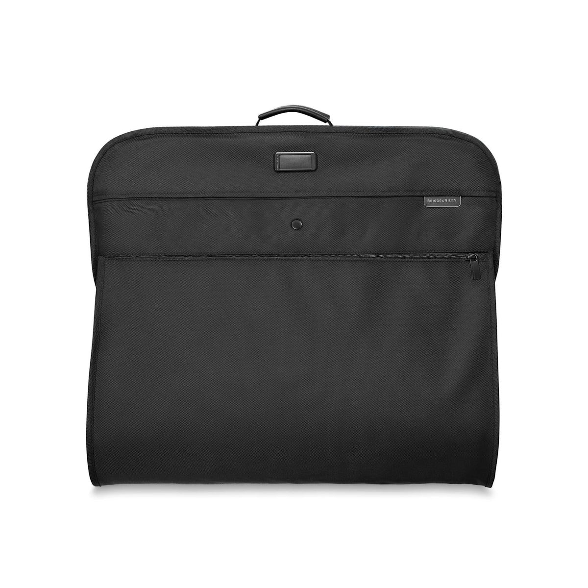 Briggs & Riley Baseline Classic Garment Bag in Black — angle view 2