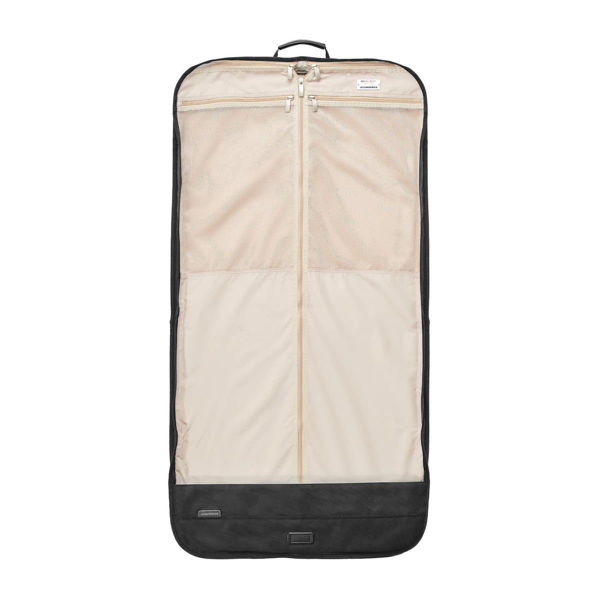 Briggs & Riley Baseline Classic Garment Bag in Black — interior view 2