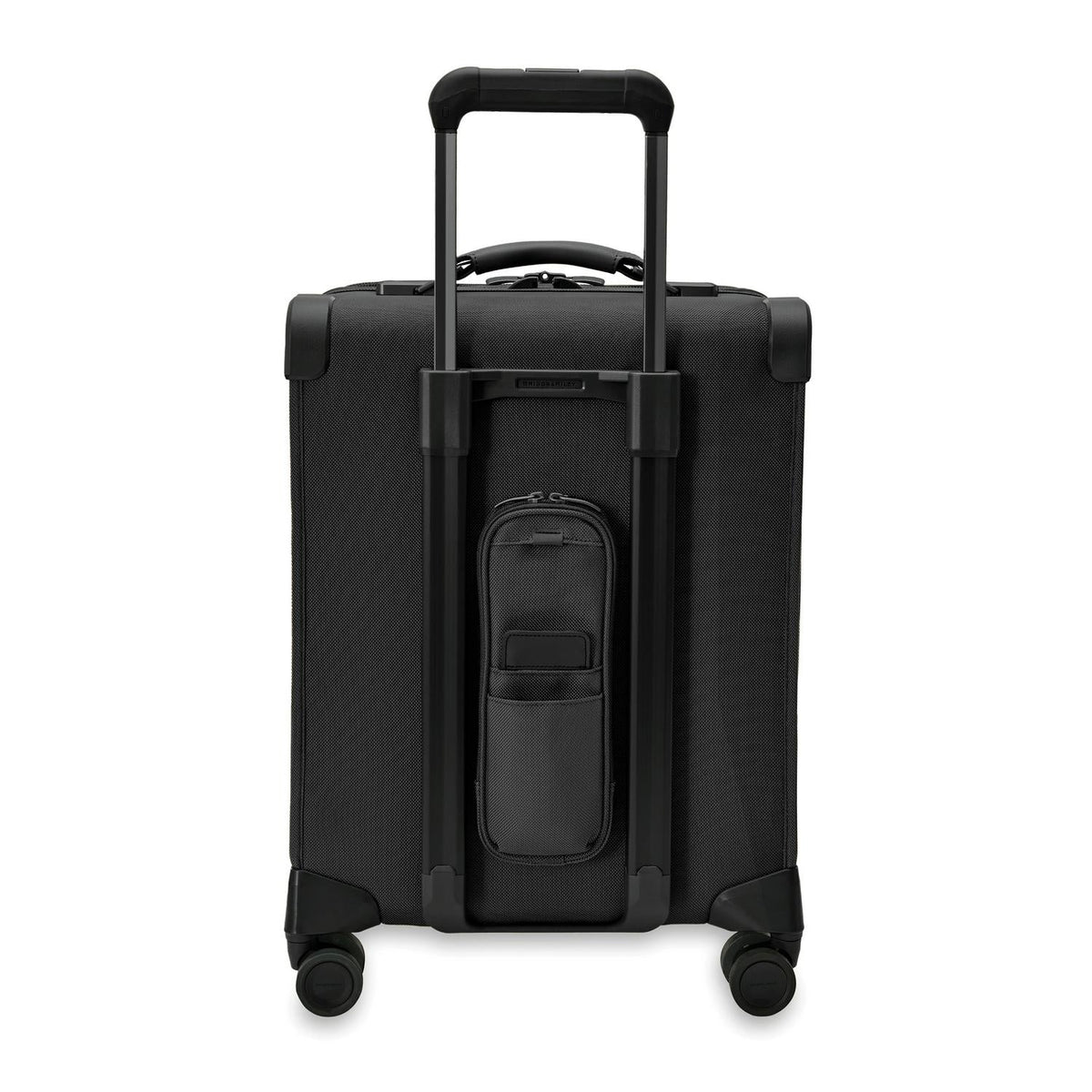 Briggs & Riley Baseline Global 21" Carry-On Expandable Spinner in Black — back view