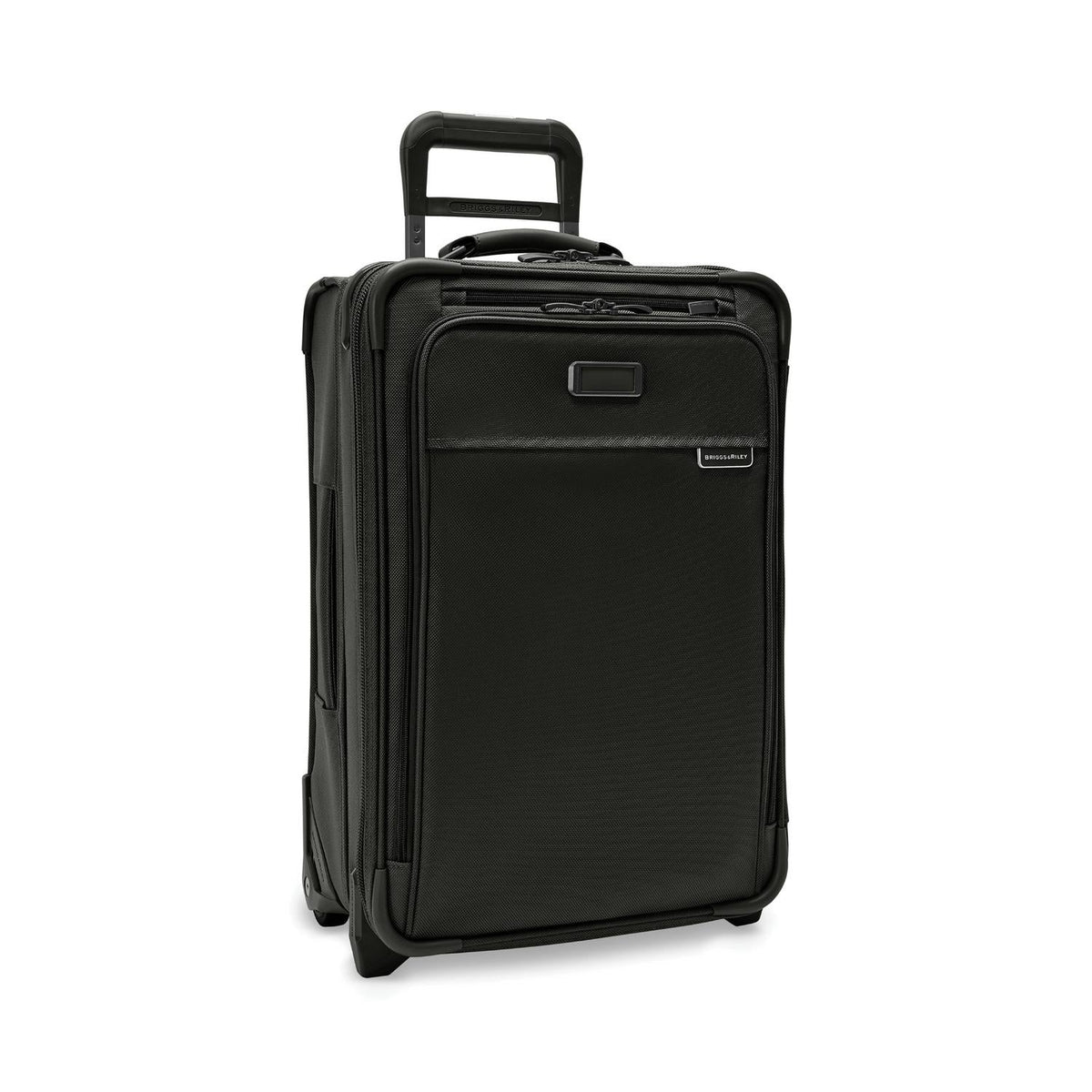 Briggs & Riley Baseline Essential 22" 2-Wheel Expandable Carry-On in Black — angle view 2 # color_Black