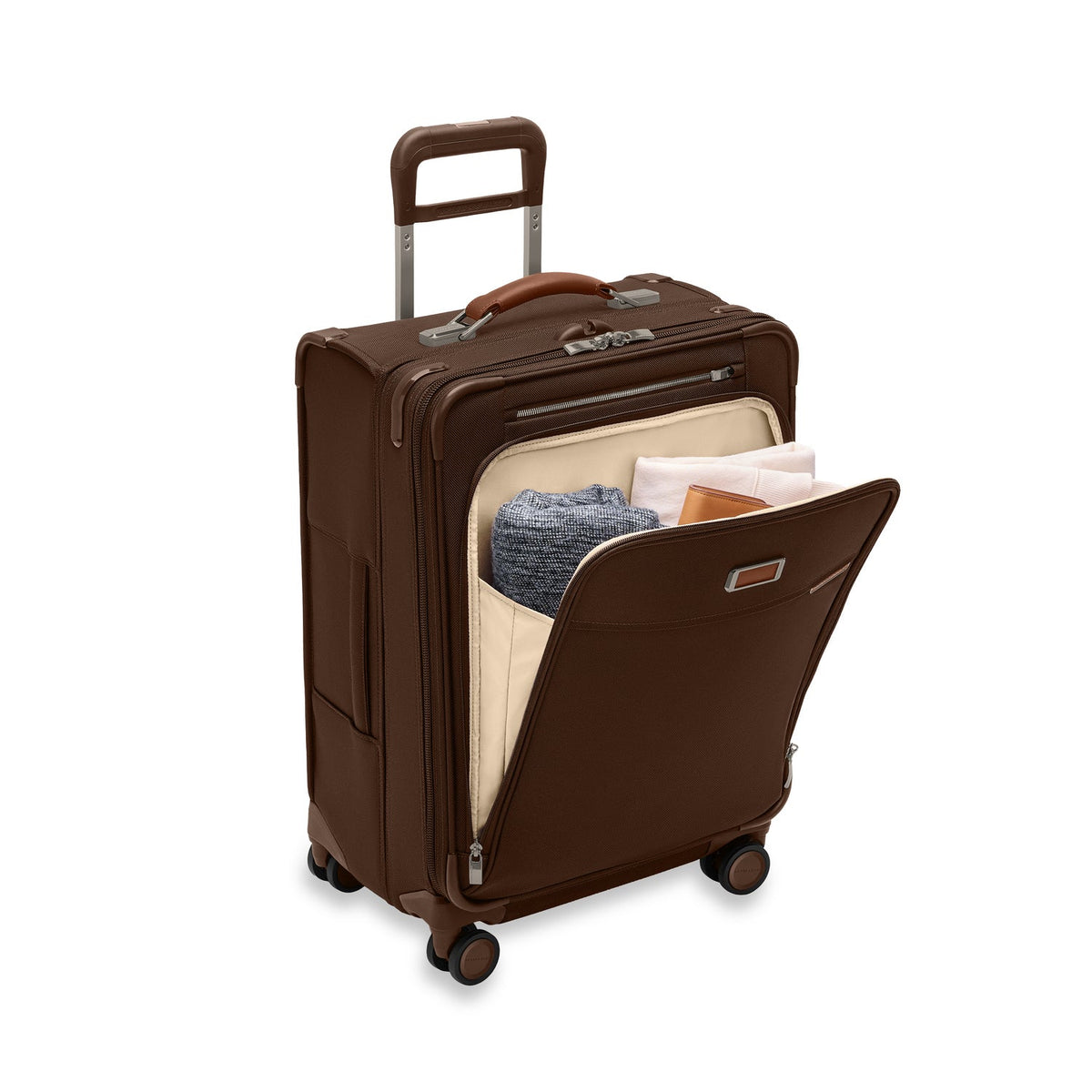 Briggs & Riley Baseline Compact Checked Expandable Spinner