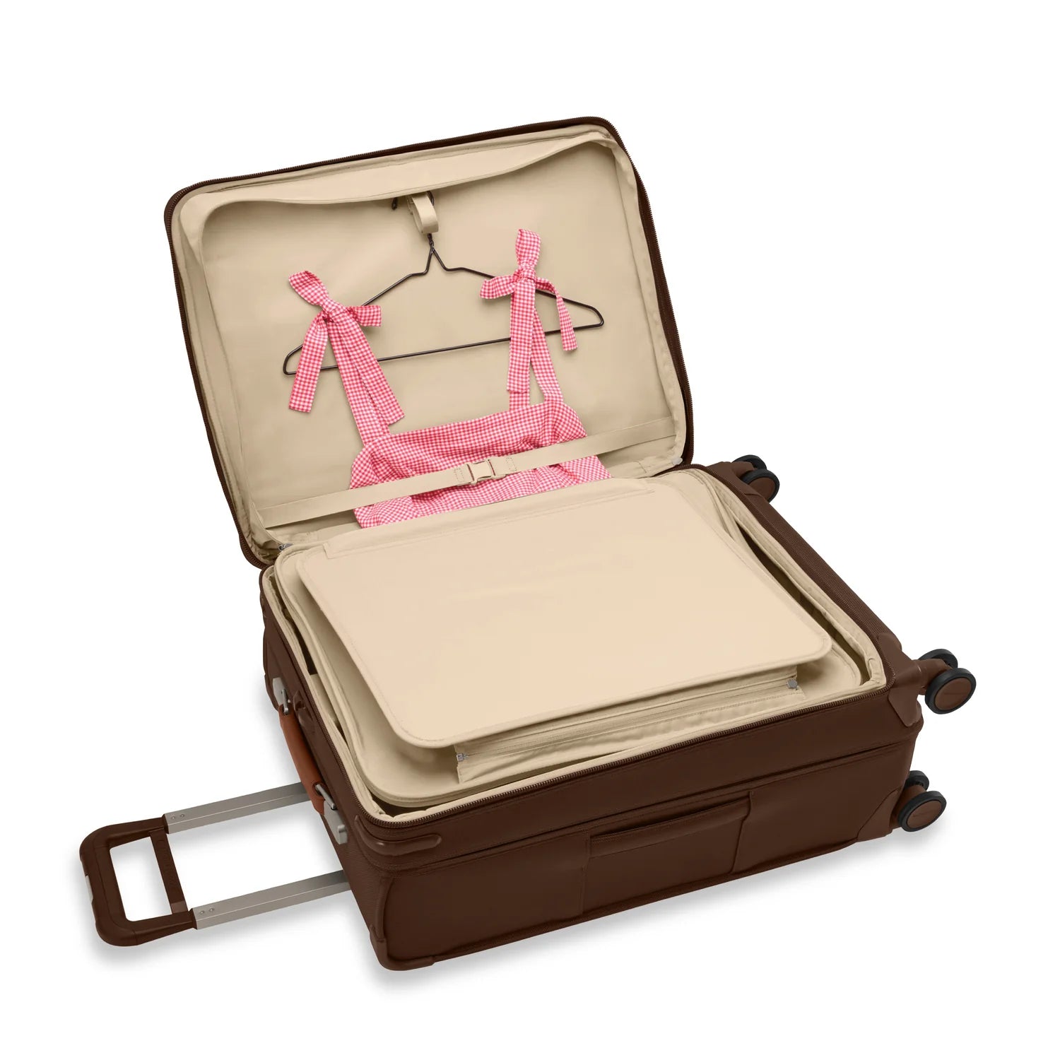 Briggs & Riley Baseline Compact Checked Expandable Spinner