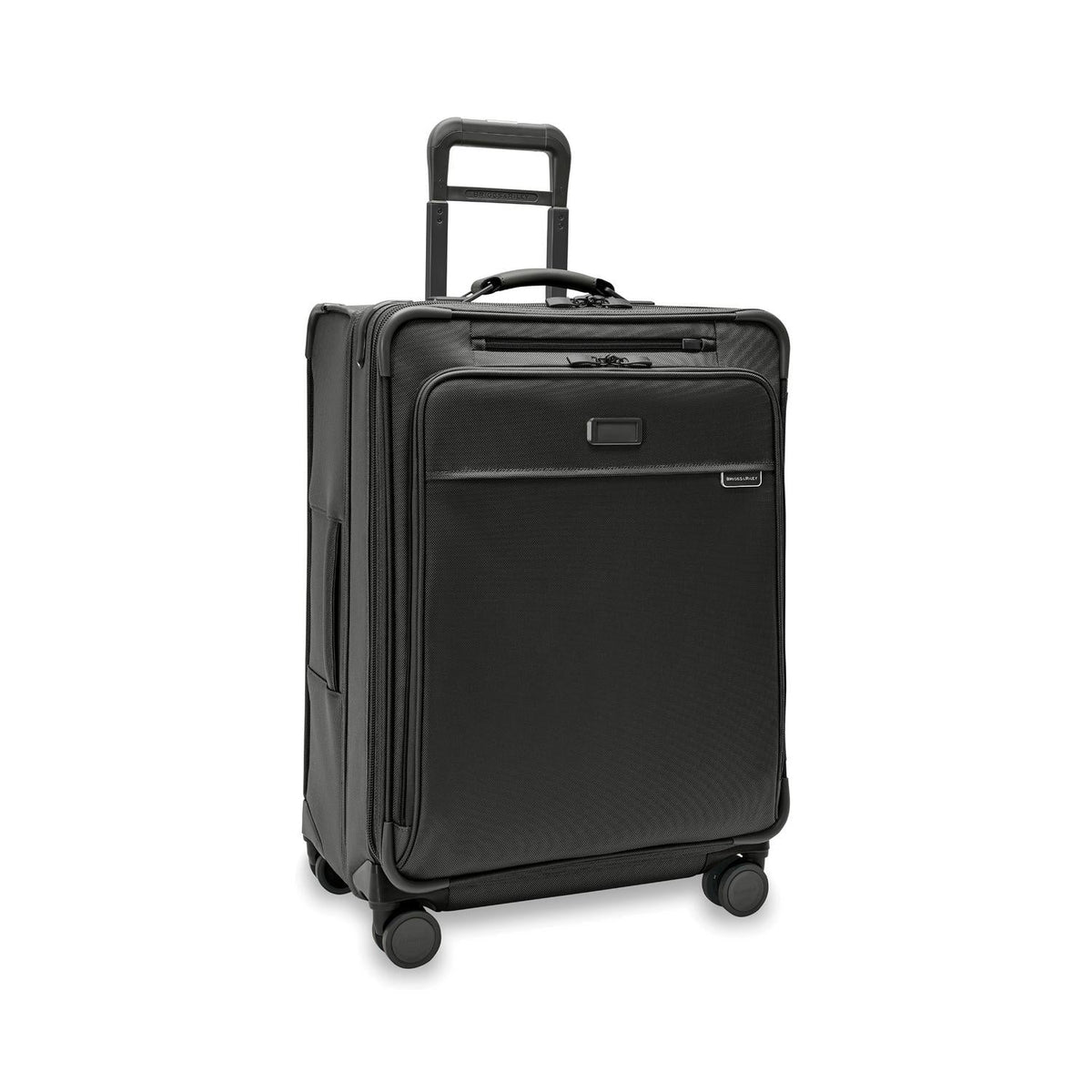 Briggs & Riley Baseline Medium Expandable Spinner in Black — angle view 2