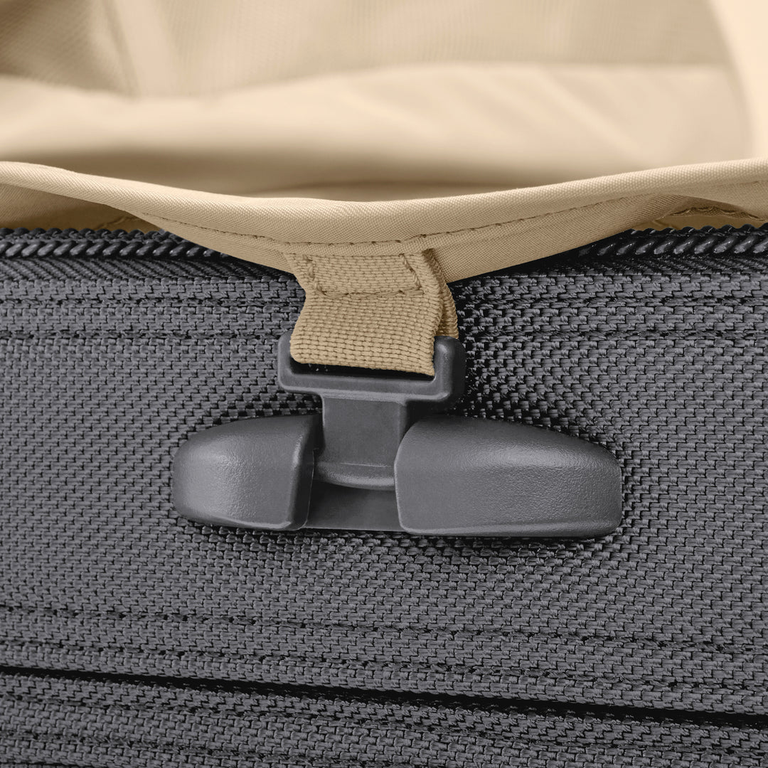 Briggs & Riley Baseline Large Expandable Spinner in Steel Gray — detail view 2
