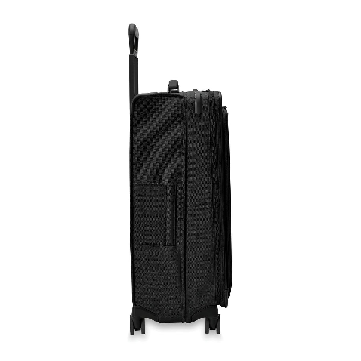 Briggs & Riley Baseline Large Expandable Spinner in Black — angle view 3