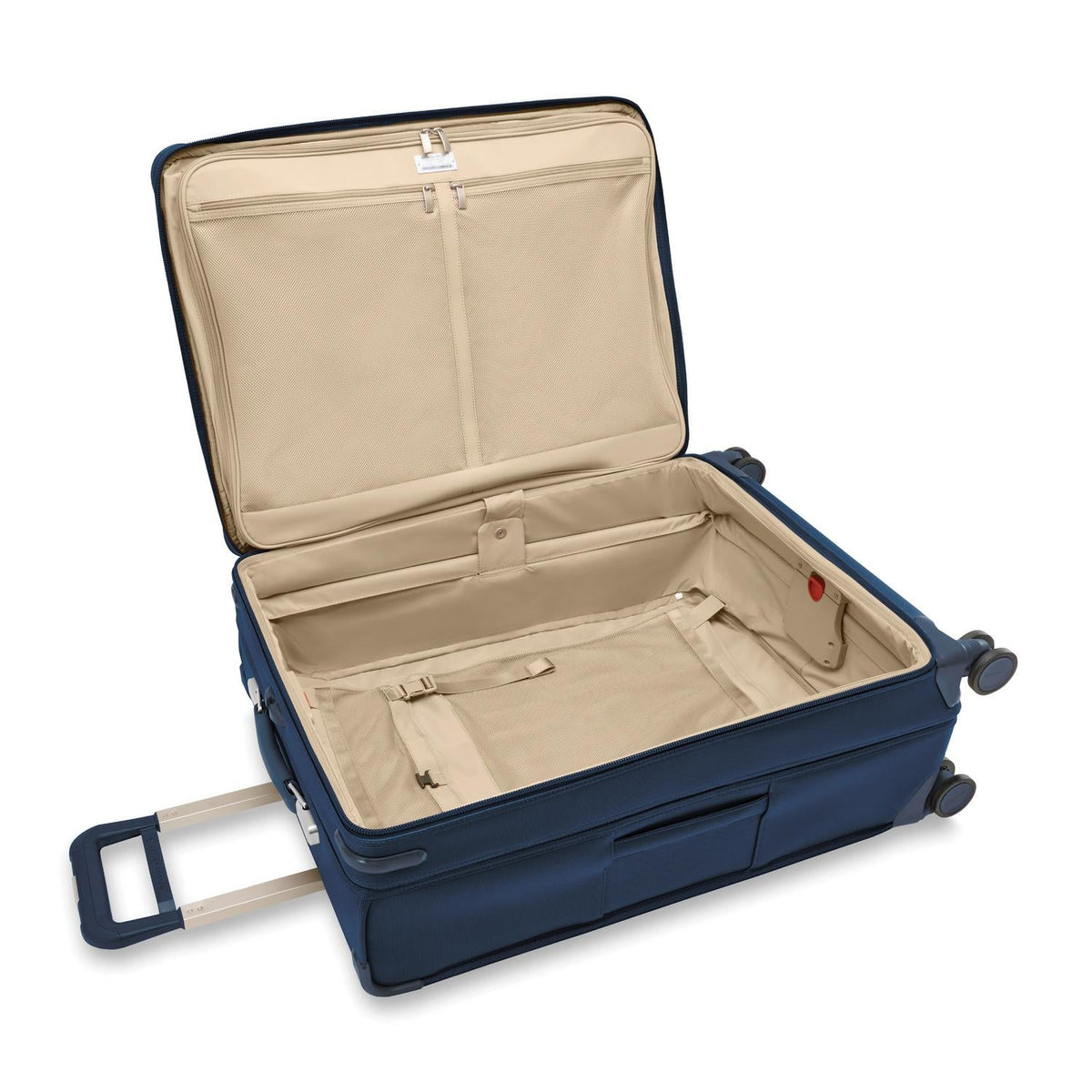 Briggs & Riley Baseline Large Expandable Spinner in Navy — interior view 4