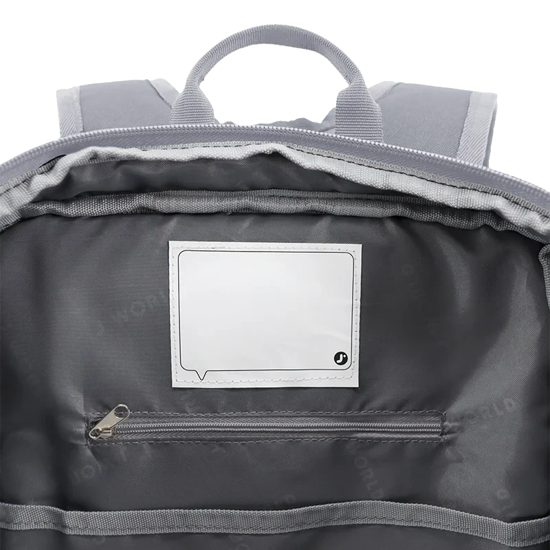 J World Junior Backpack With Lunch Box For School in Black — detail view # color_Black