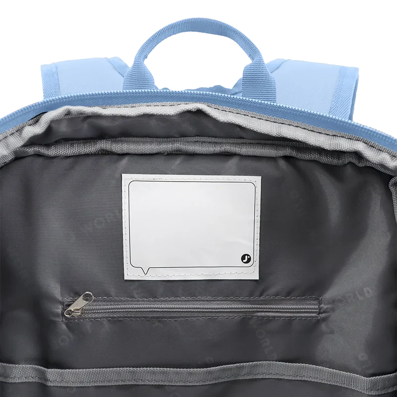 J World Junior Backpack With Lunch Box For School in Purple — detail view # color_Purple
