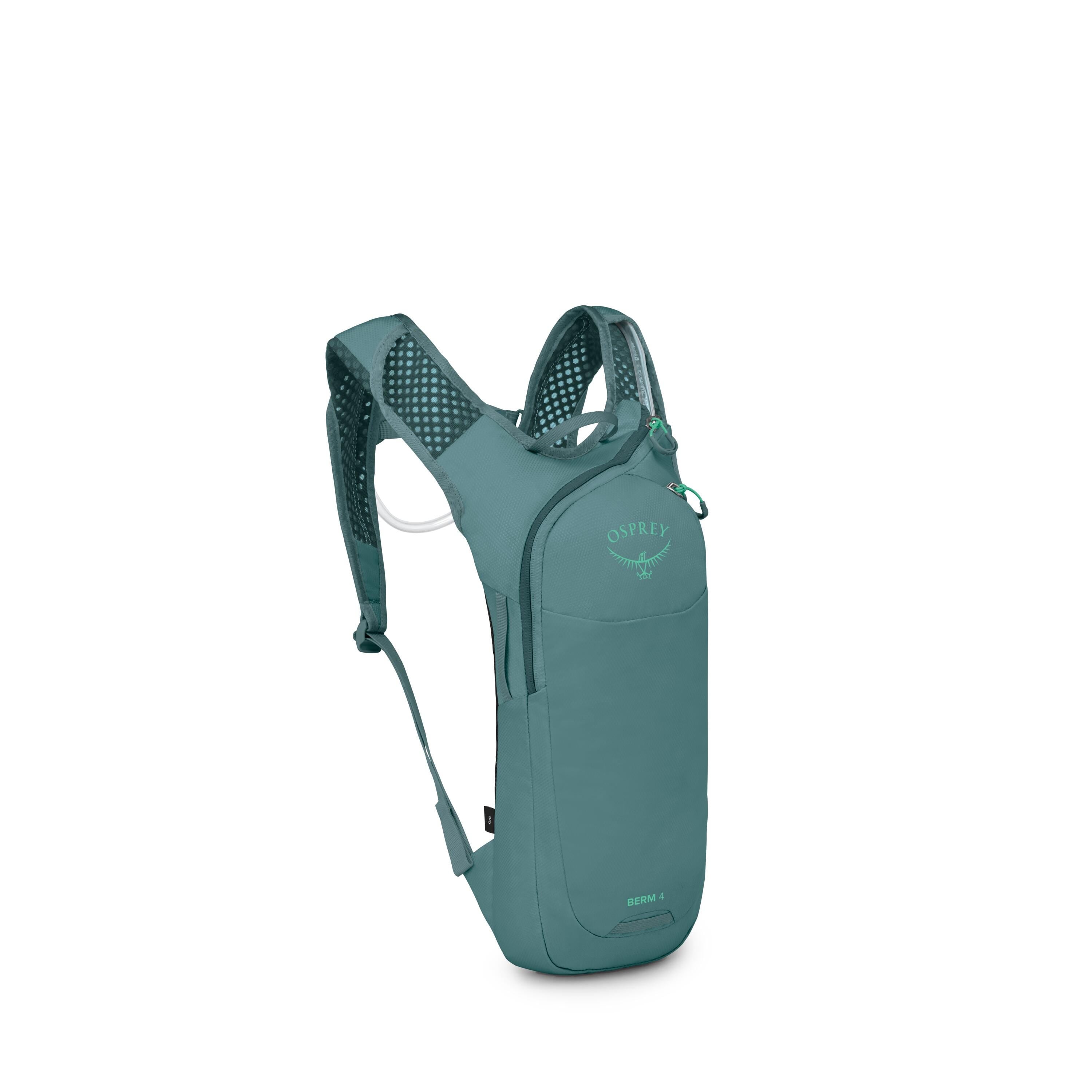 Osprey Berm 4 Bike Hydration Pack 4L in Cascade Blue — angle view 2
