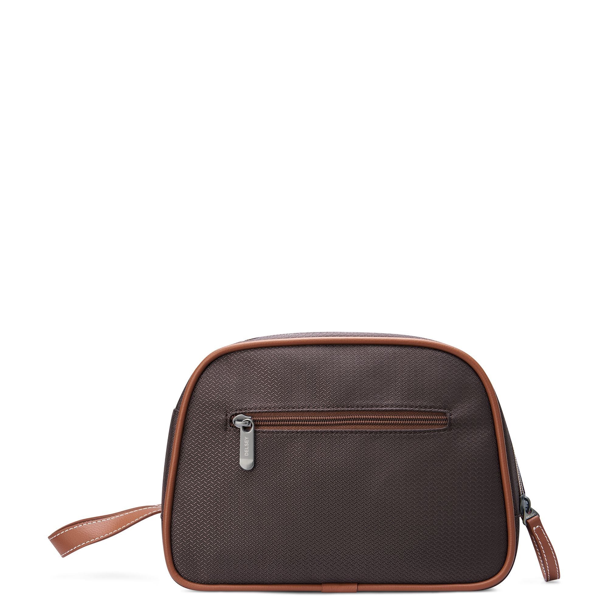 Delsey Chatelet Air 2.0 Large Toiletry Bag in Brown — back view