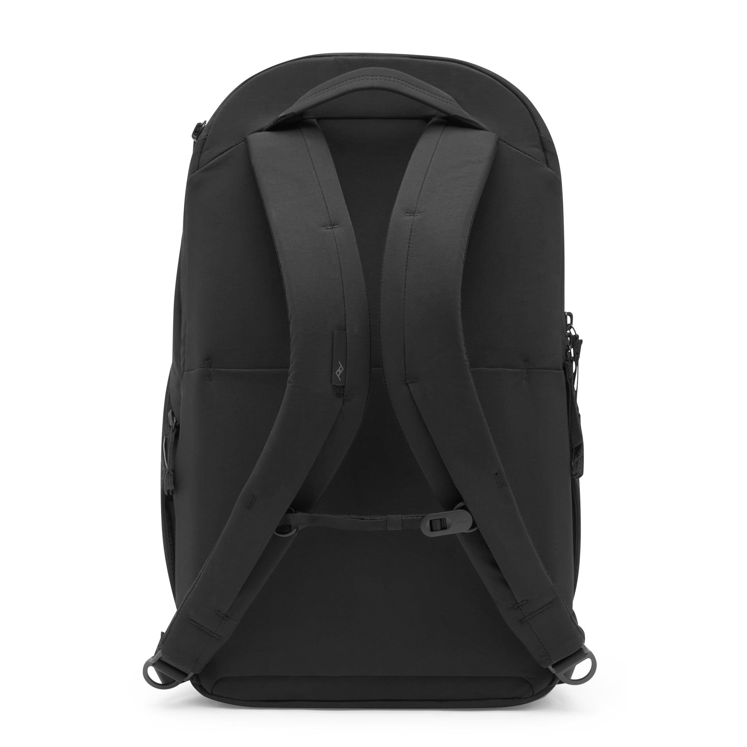 Peak Design City Backpack 22L in Black — back view # color_Black