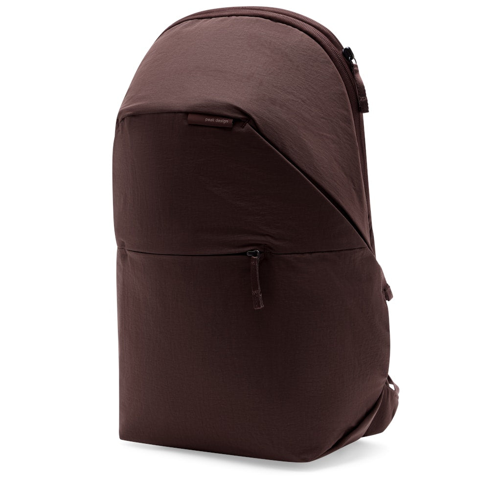 Peak Design City Backpack 22L in Eclipse — detail view # color_Eclipse