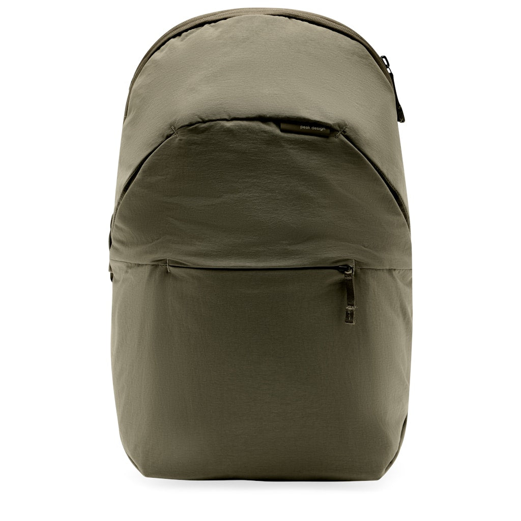 Peak Design City Backpack 22L in Stone — front view # color_Stone