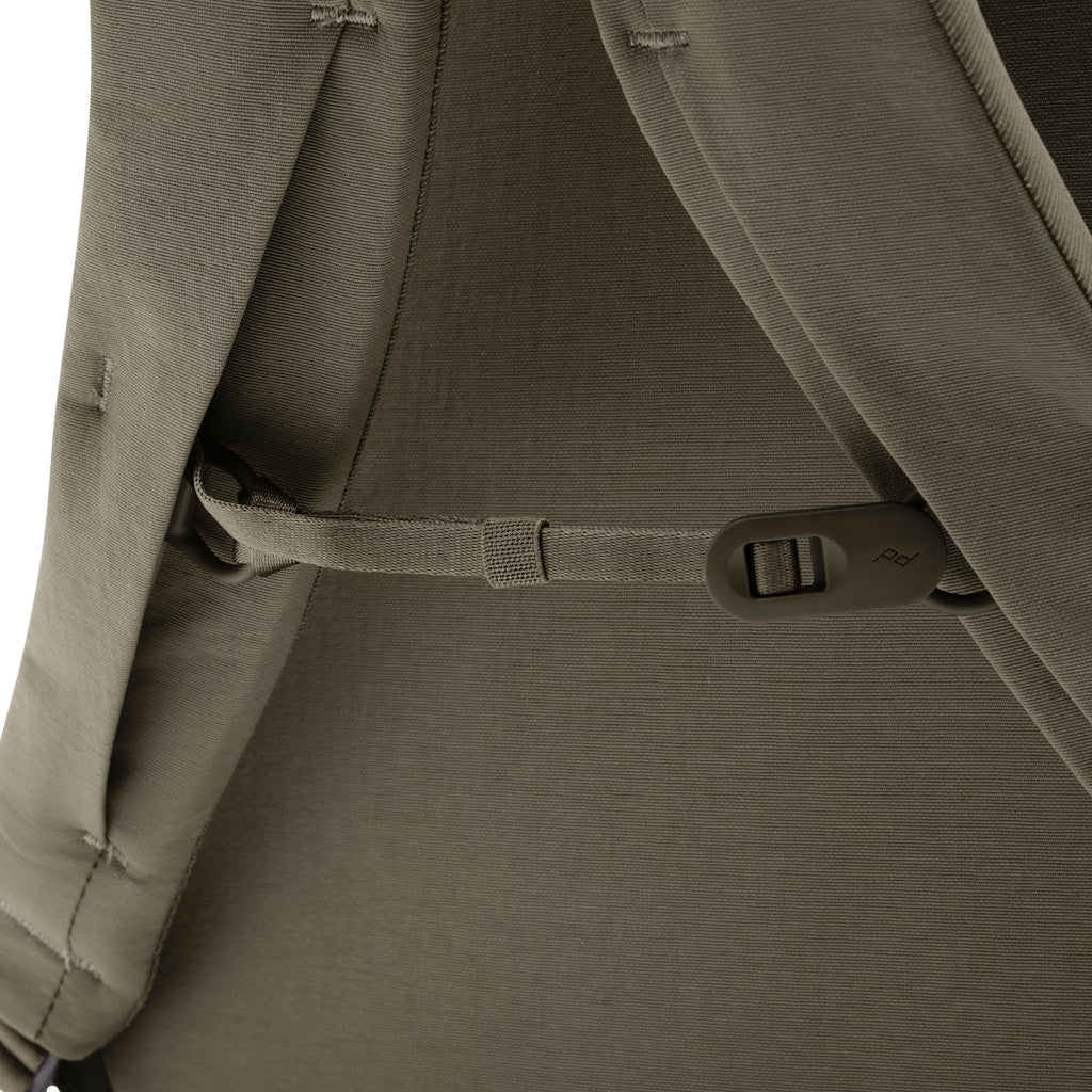 Peak Design City Backpack 22L in Stone — detail view 2 # color_Stone