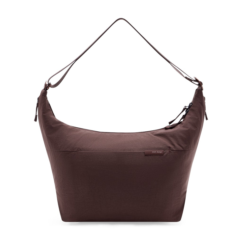 Peak Design City Crescent 12L in Eclipse — front view # color_Eclipse
