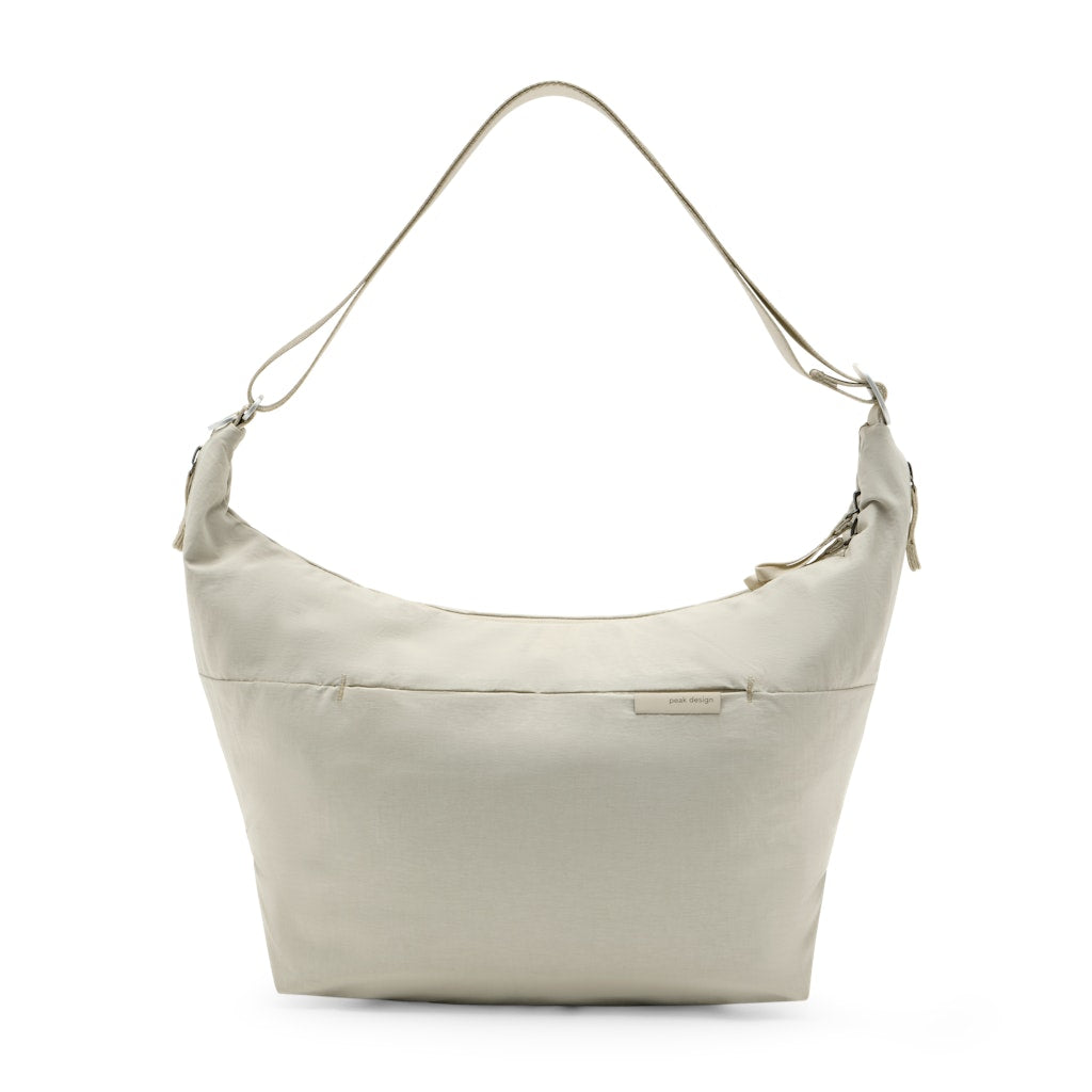 Peak Design City Crescent 12L in Moon — front view # color_Moon
