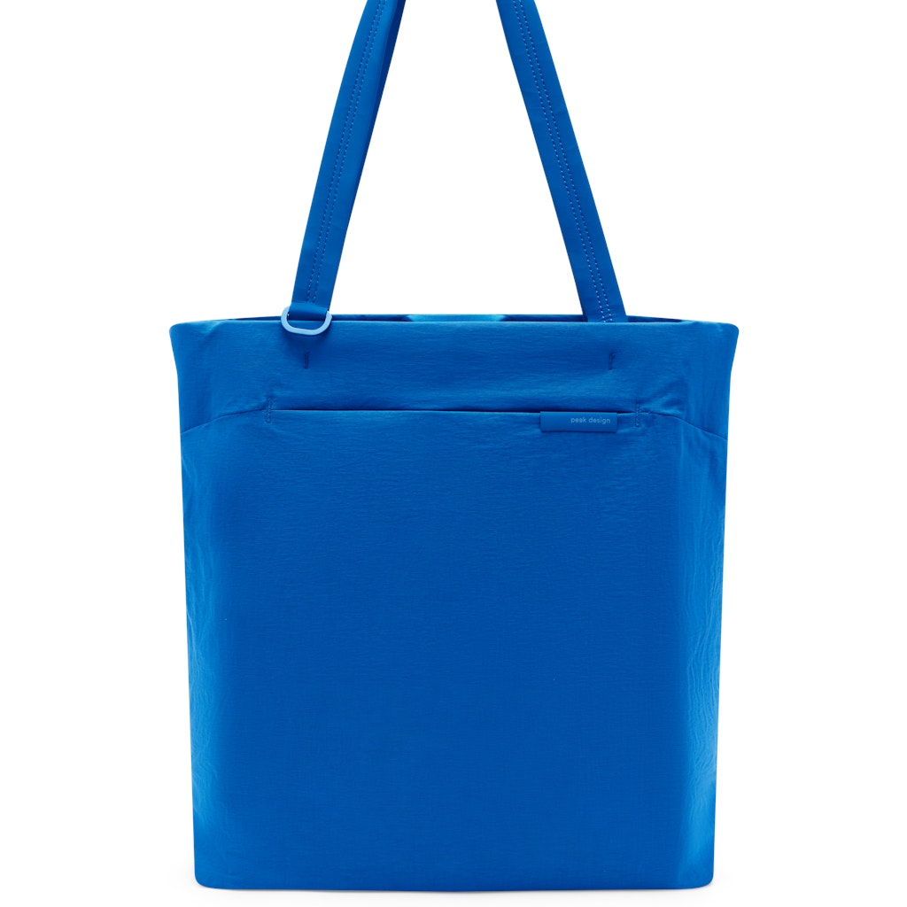 Peak Design City Tote 15L in Lapis — front view # color_Lapis