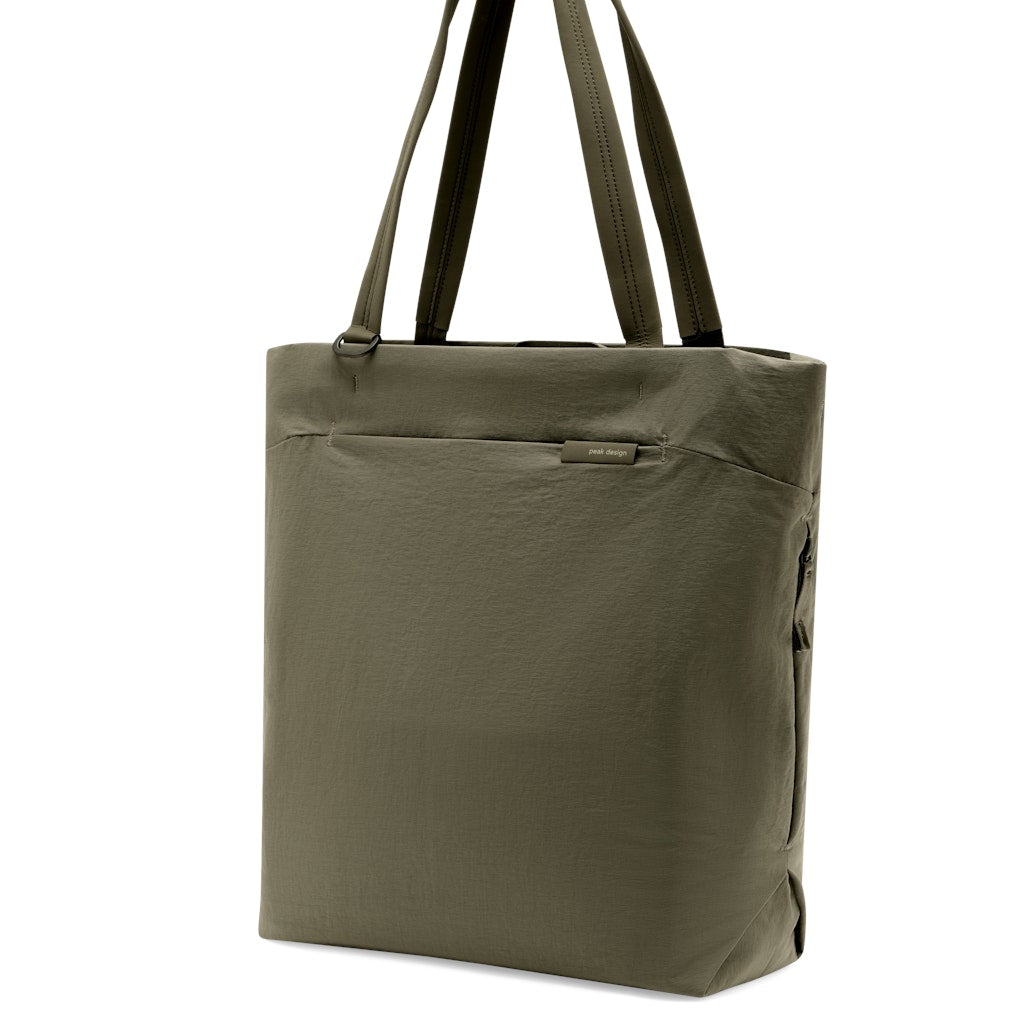 Peak Design City Tote 15L in Stone — detail view # color_Stone