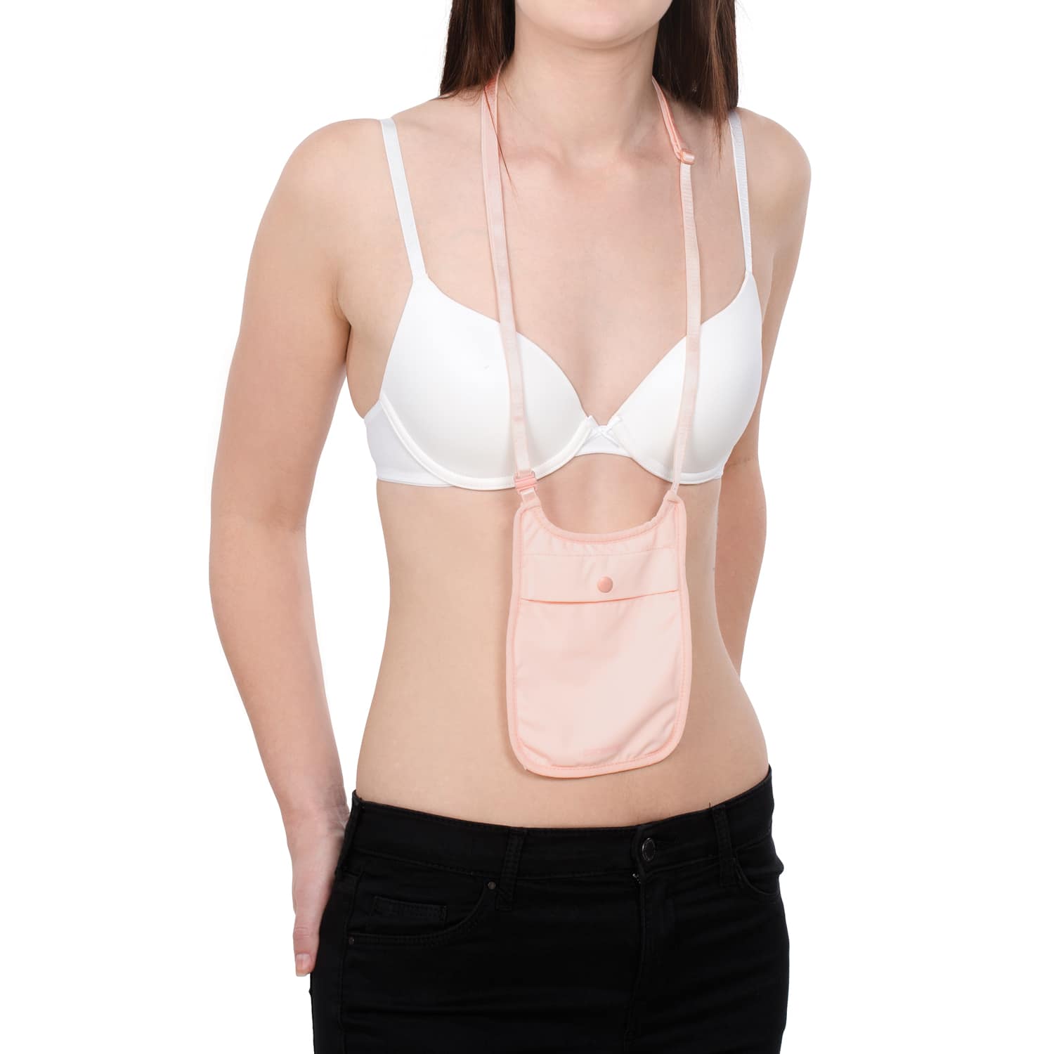 Pacsafe Coversafe® S75 Secret Travel Neck Pouch - Orchid Pink