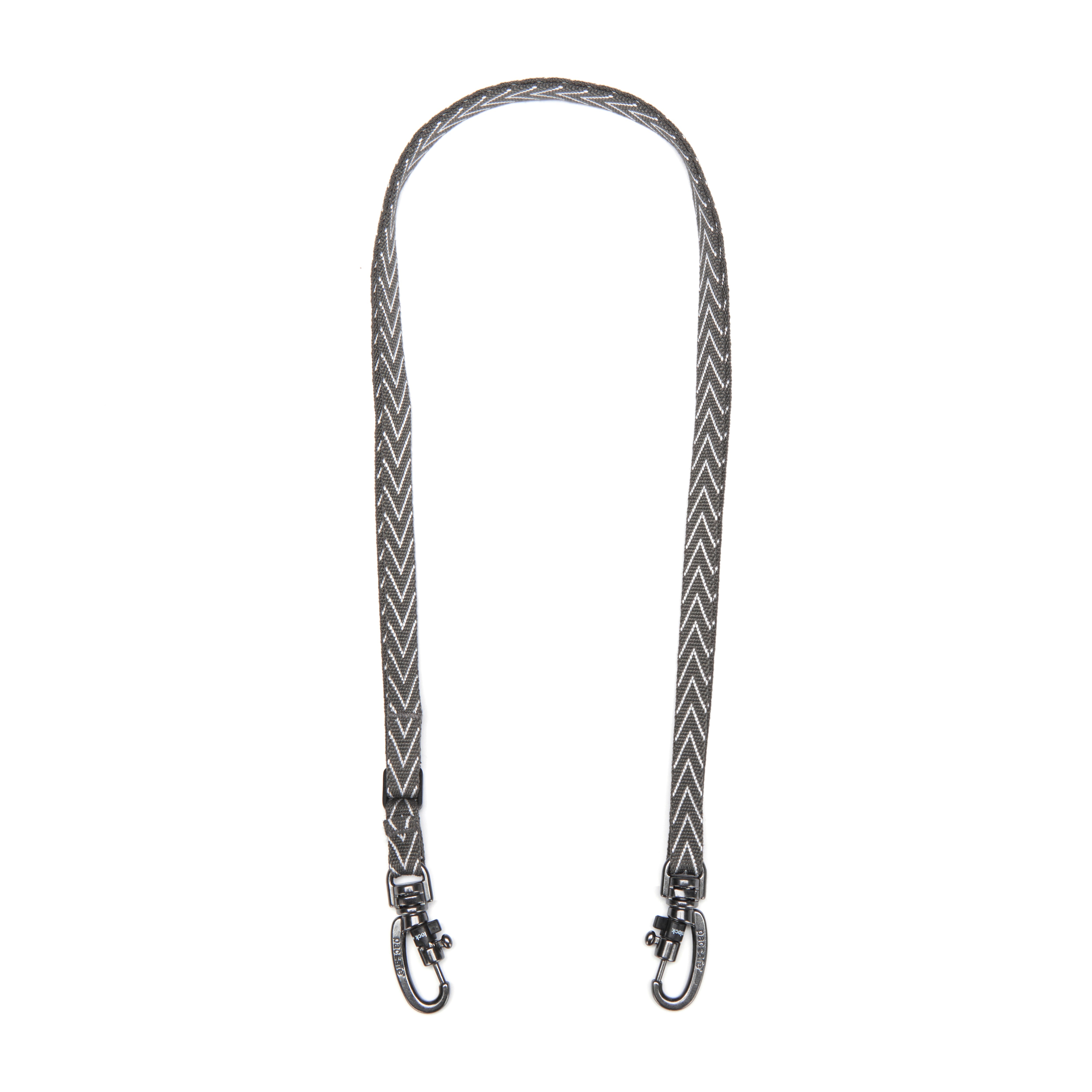 Pacsafe Cut Resistant Lanyard in Gray — front view