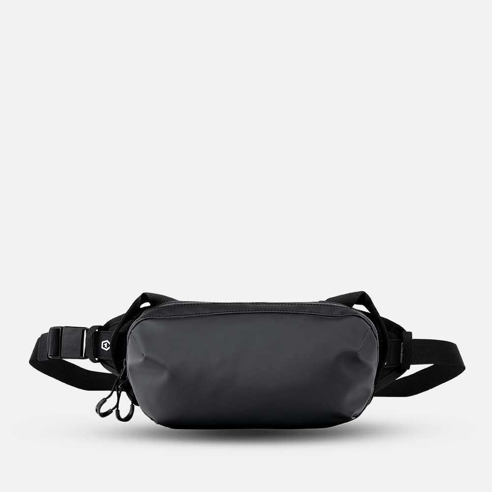 WANDRD D1 Fanny Pack in Black — front view