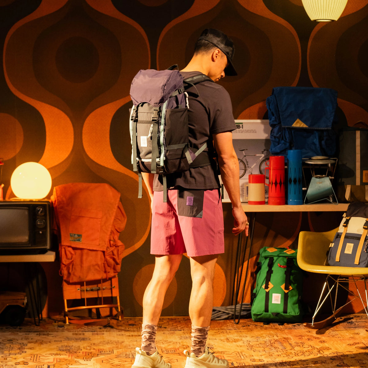 Topo Designs Rover Trail Pack — lifestyle
