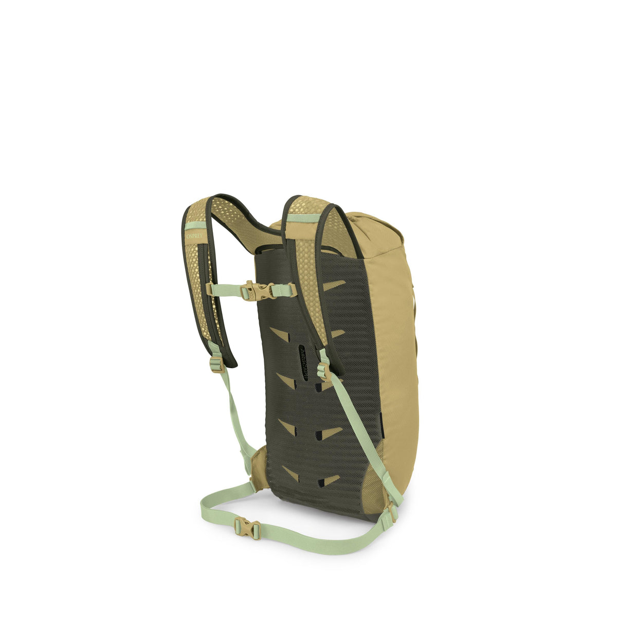 Osprey Daylite Cinch 15L in Gravel Tan Multi — back view