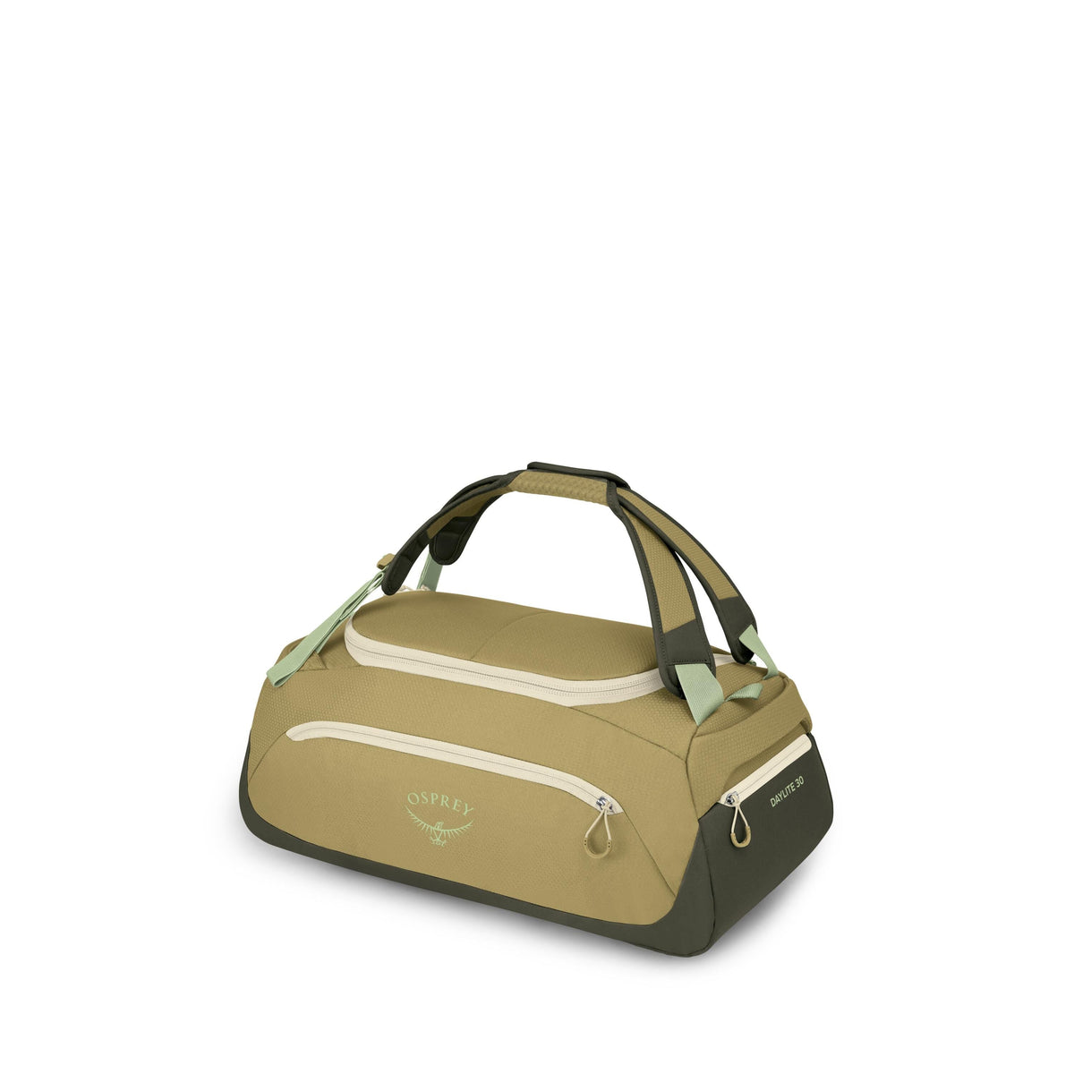 Osprey Daylite Duffel 30L in Gravel Tan Multi — front view # color_Gravel Tan Multi