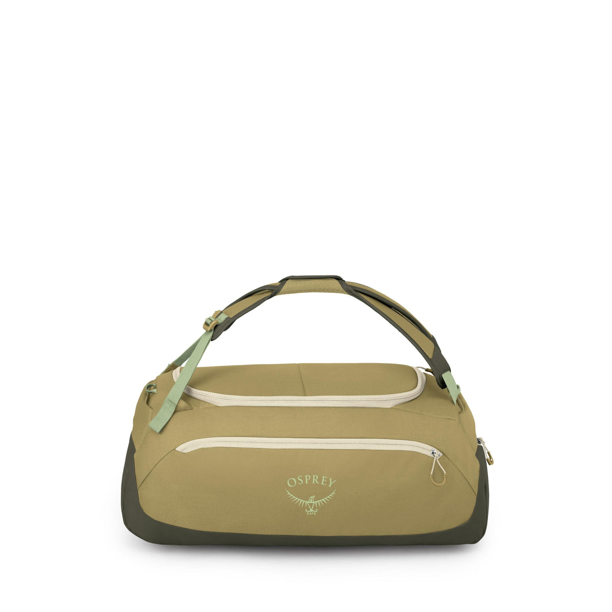 Osprey Daylite Duffel 45L in Gravel Tan Multi — front view 2
