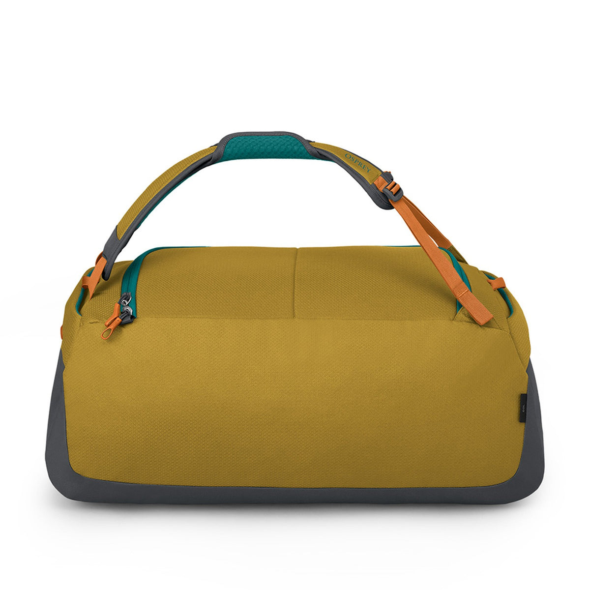 Osprey Daylite Duffel 60L in Tumbleweed Yellow/Tunnel Vision — back view 2