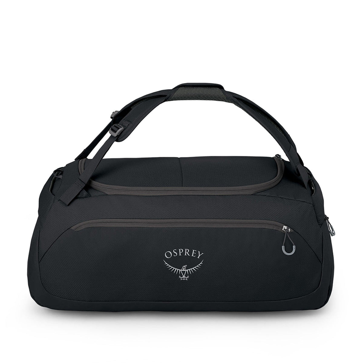 Osprey Daylite Duffel 60L in Black — front view # color_Black