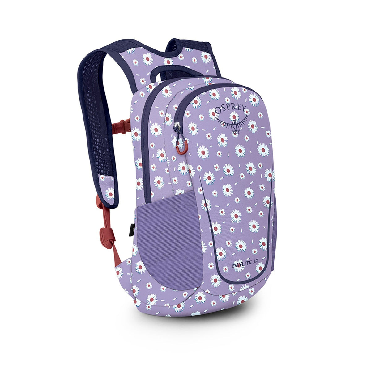 Osprey Daylite JR. 9L in Daisy Print/Euphoria Purple — front view # color_Daisy Print/Euphoria Purple
