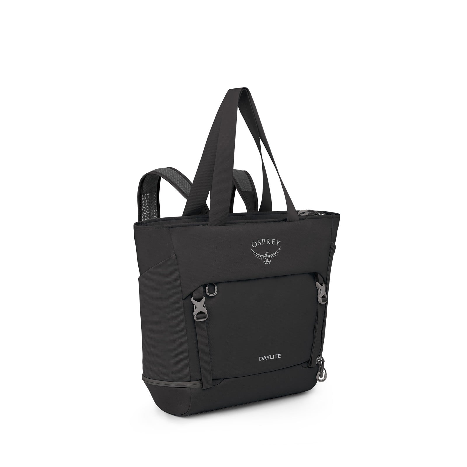 Osprey Daylite Large Tote Pack 26L in Black — angle view 2