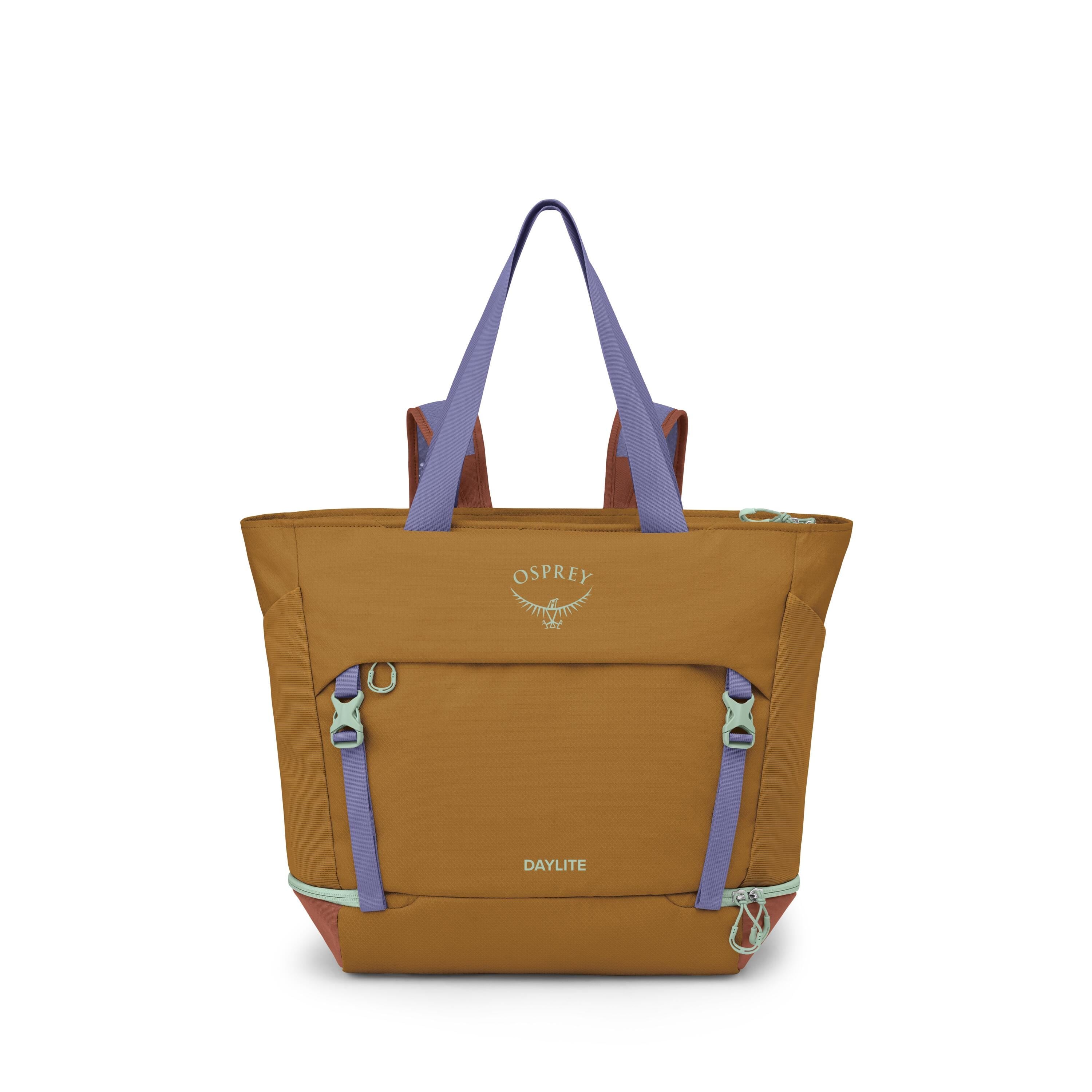 Osprey Daylite Large Tote Pack 26L in Barley Brown Multi — front view
