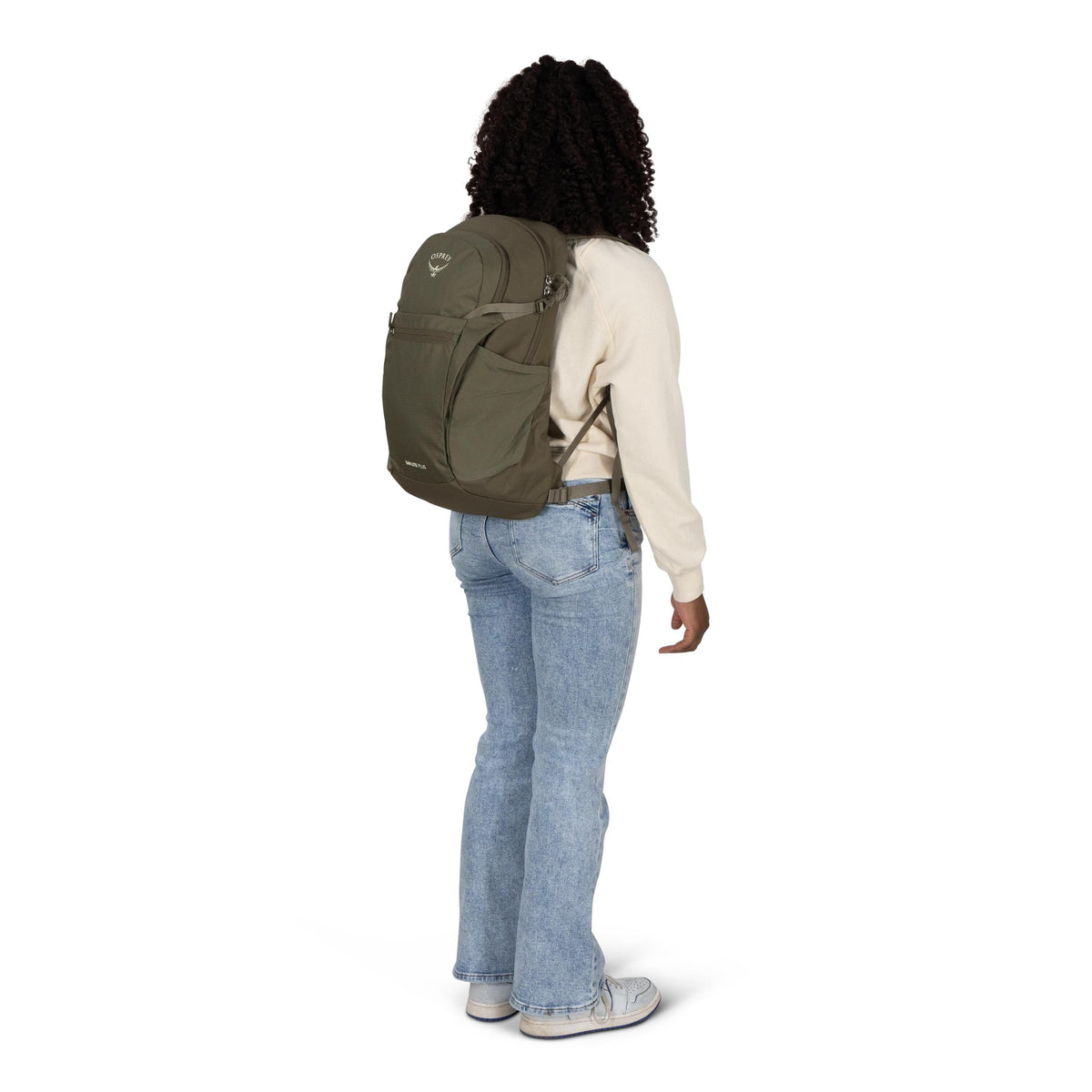 Osprey Daylite Plus Backpack 20L in Earl Grey — lifestyle 2