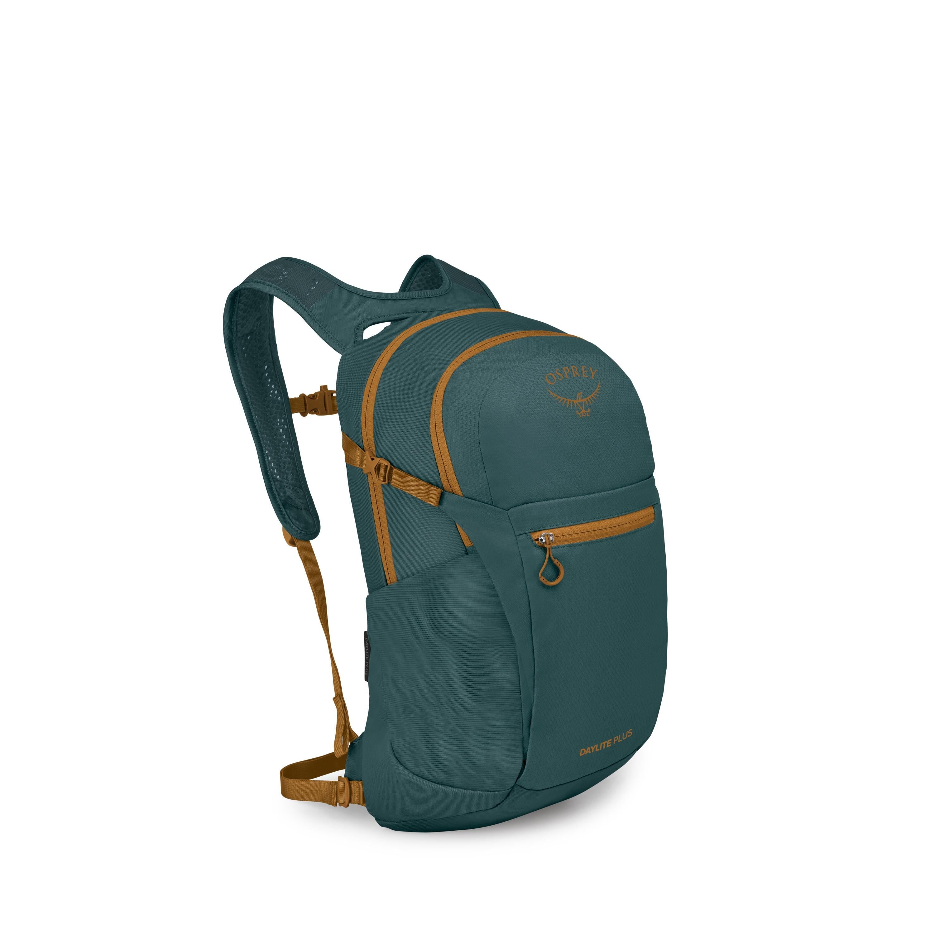 Osprey Daylite Plus Backpack 20L in Torrent Blue — front view # color_Torrent Blue