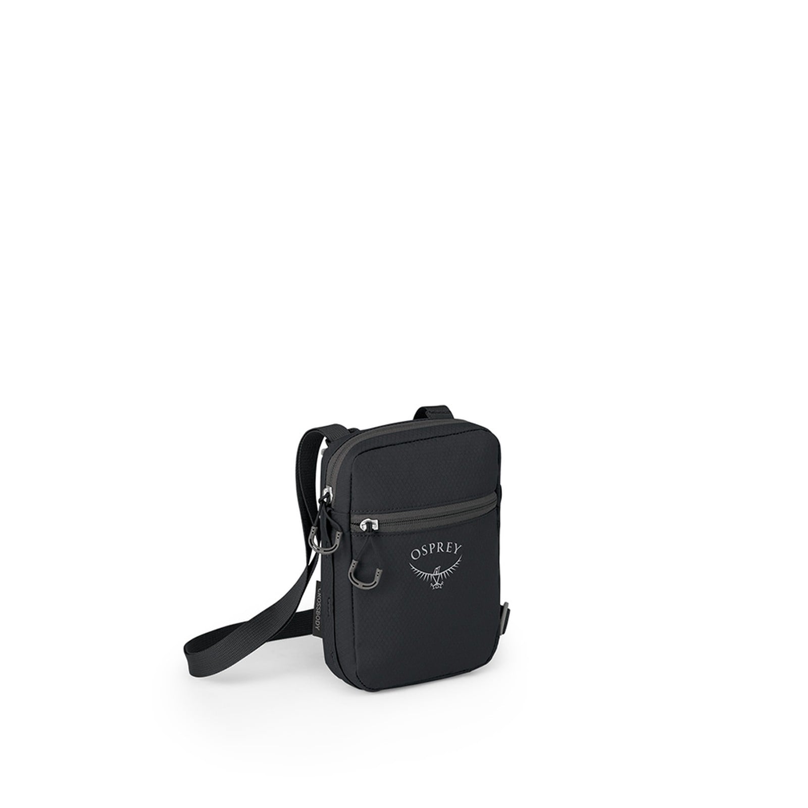 Osprey Daylite Small Crossbody 1L in Black — angle view 2