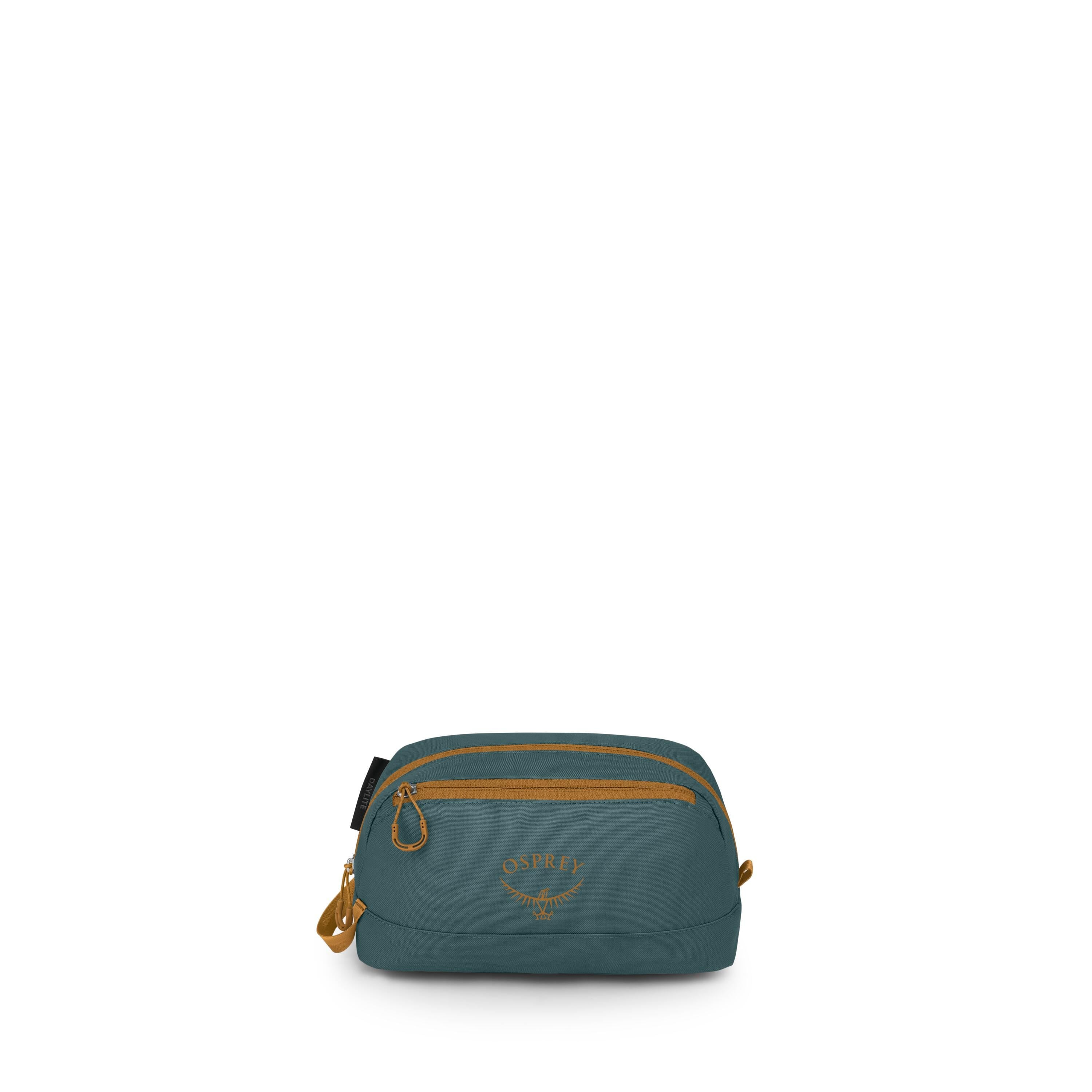 Osprey Daylite Toiletry Kit in Torrent Blue/Barley Brown — angle view 2