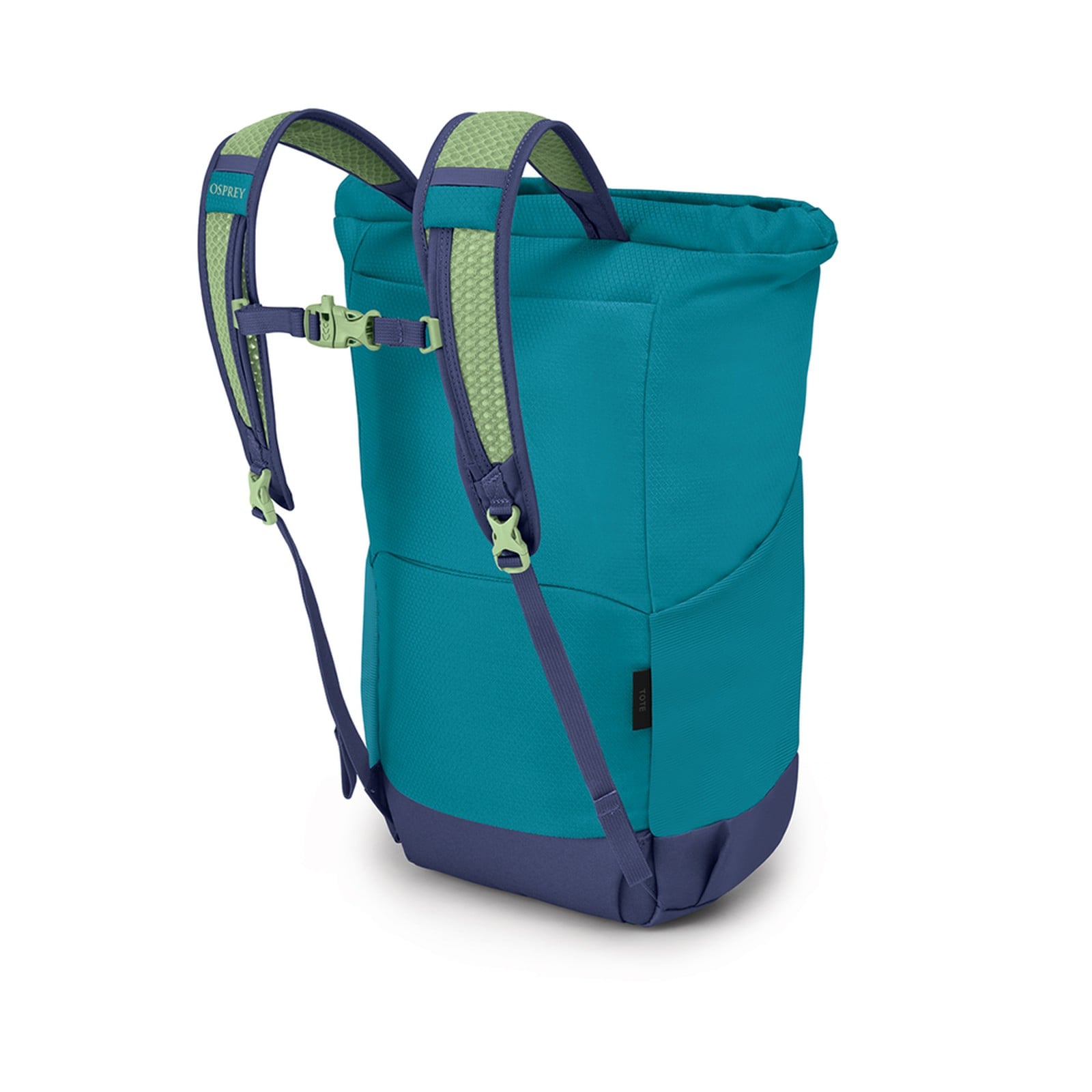 Osprey Daylite Tote Pack 20L in Blue Spikemoss/Alkaline — back view