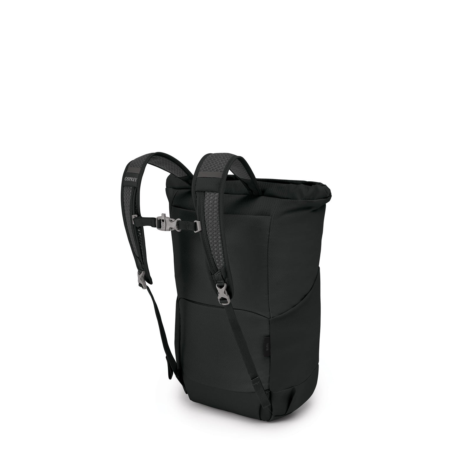 Osprey Daylite Tote Pack 20L in Black — back view